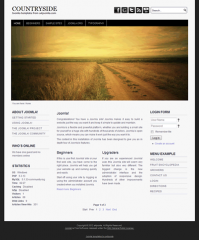 Free joomla 3 template with slideshow: a4joomla-countryside-free