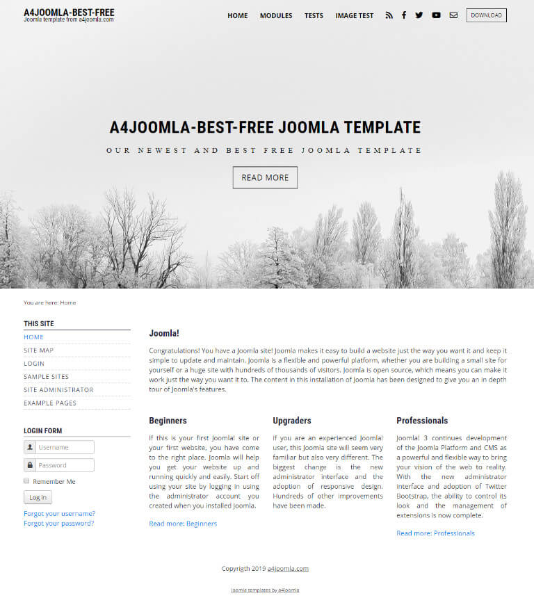 Free Joomla 3 Templates