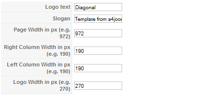 diagonal-free-params