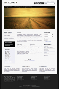 Pro joomla 3 template with slideshow: a4joomla-countryside
